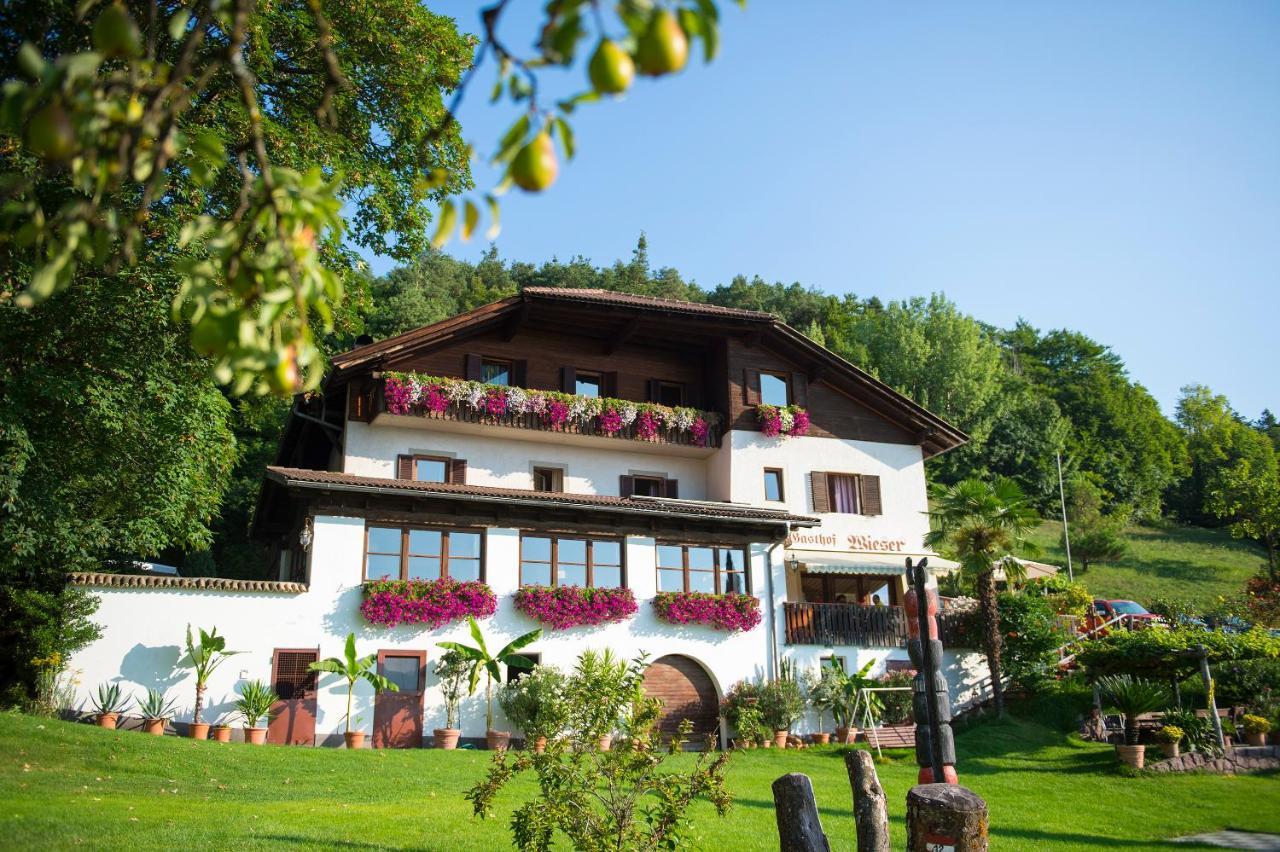 אפיאנו סולה סטרדה דל וינו Gasthof Wieser מראה חיצוני תמונה
